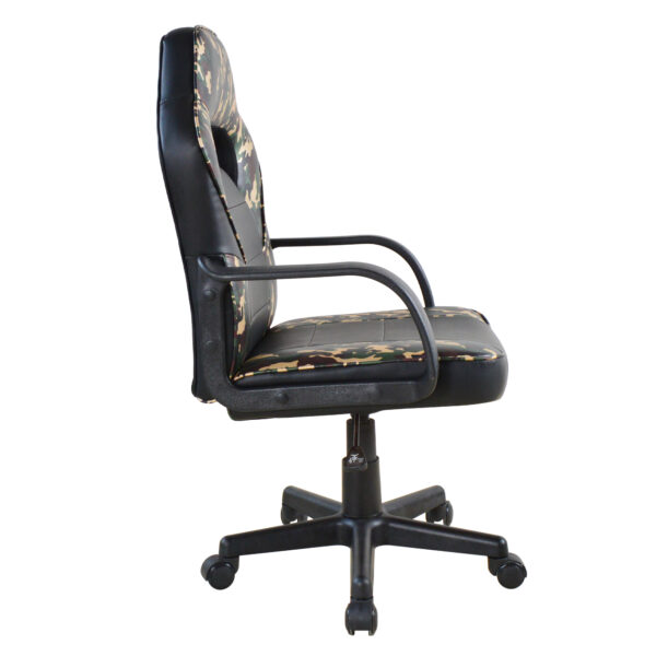 Gamestoel Thomas junior - bureaustoel - hoogte verstelbaar - camouflage - Afbeelding 9