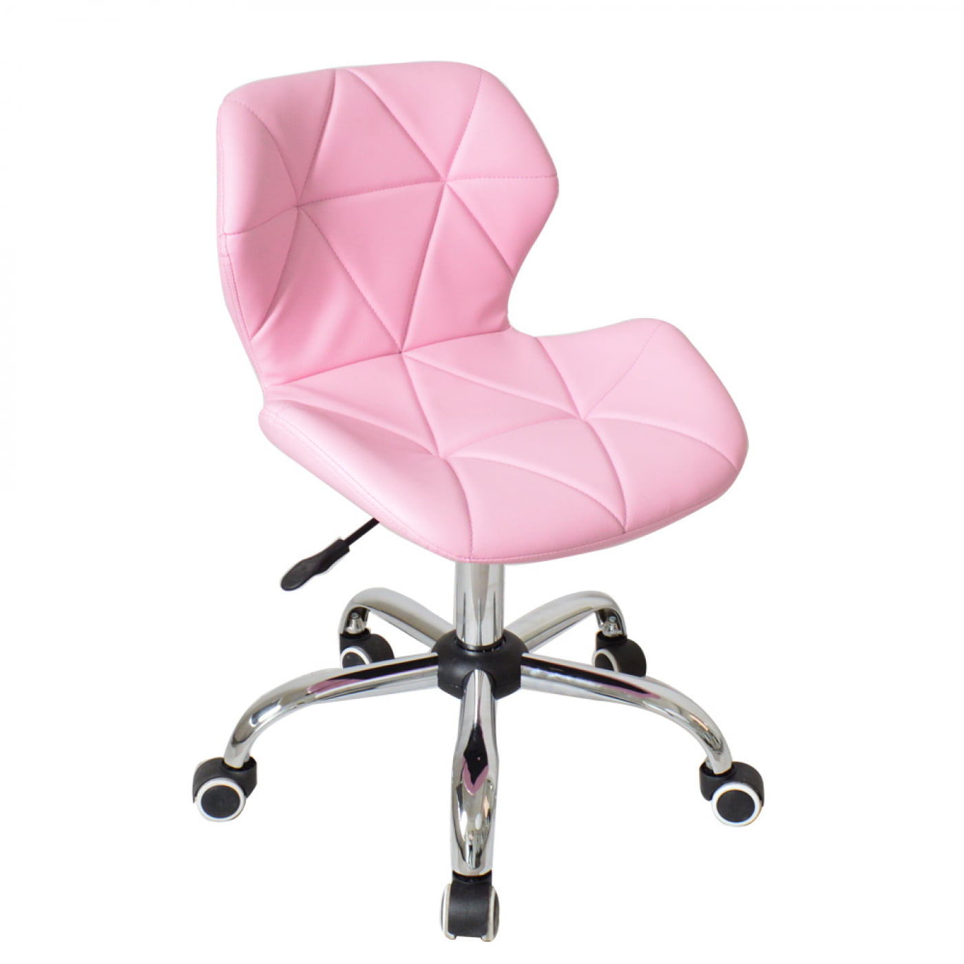 Uitsteken Vrijwel Indica Bureaustoel modern design - directiestoel - hoogte verstelbaar - roze -  Meubel Plein