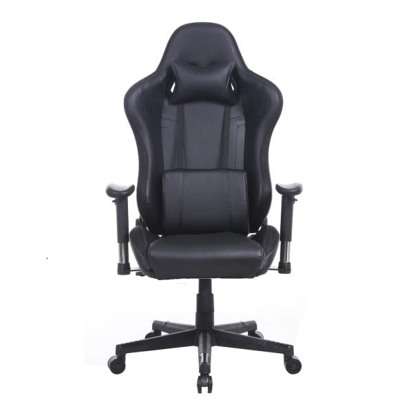 Gamestoel Tornado bureaustoel - ergonomisch verstelbaar - racing gaming stoel - zwart