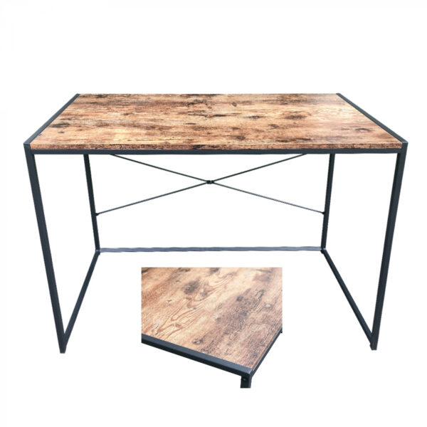 Bureau Stoer - laptoptafel  - computertafel - sidetable - industrieel design - 100 cm breed