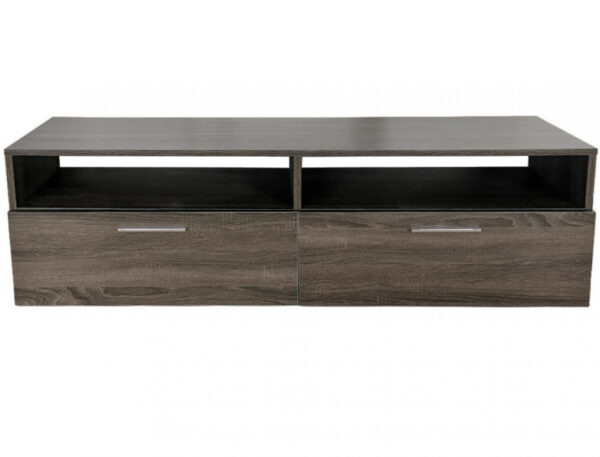 TV meubel kast - dressoir - 160 cm breed - bruin grijskleurig