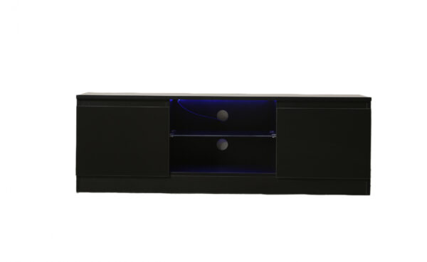 TV meubel dressoir - TV kast - 120 cm breed - zwart