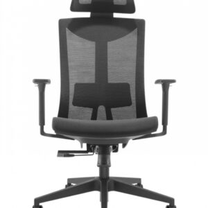 Bureaustoel deluxe ergonomisch - kantoorstoel - volledig verstelbaar - mesh stof