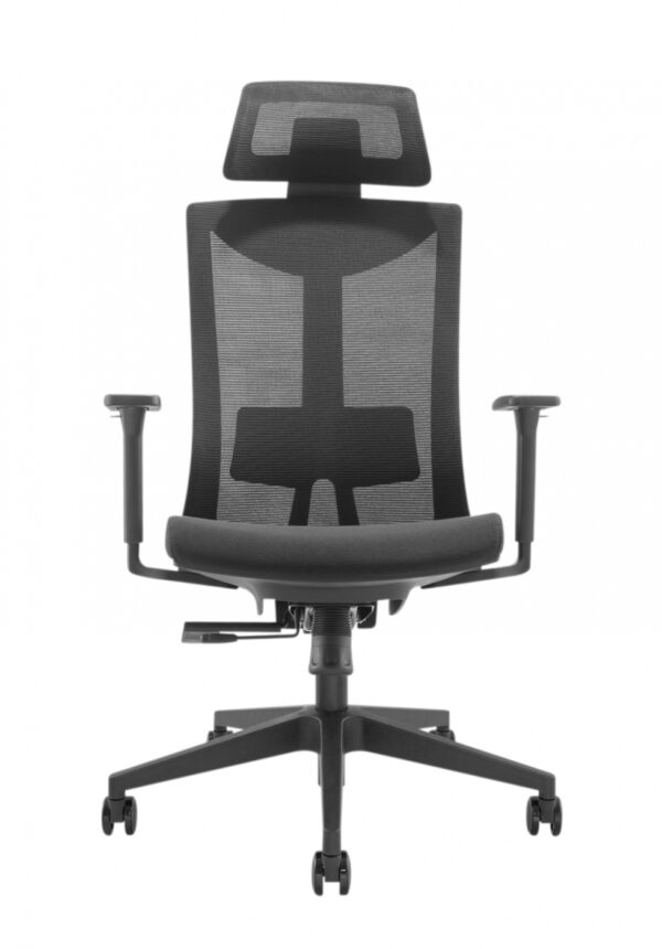 Bureaustoel deluxe ergonomisch - kantoorstoel - volledig verstelbaar - mesh stof