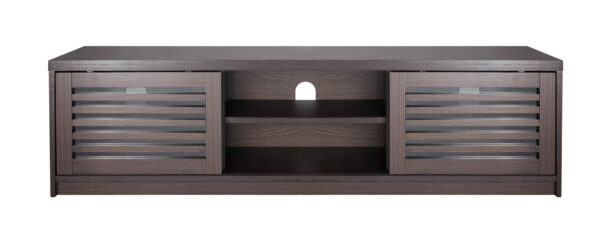 TV meubel kast modern - dressoir - louvre schuifdeuren - 135 cm breed
