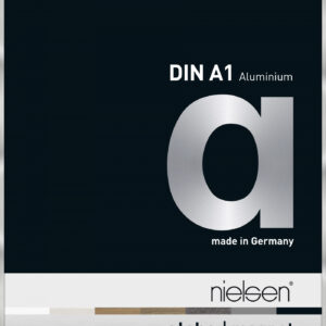 Wissellijst frontloader Nielsen Alpha Magnet aluminium A1 formaat Zilver