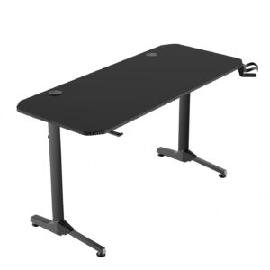 Game bureau - computertafel - 140 x 60 cm - volledige muismat