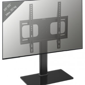 TV standaard - beeldscherm monitor voet - tafel model - zwart