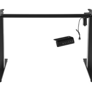 Bureau frame zit sta - elektrisch hoogte verstelbaar - bureaublad formaat 110  tot 140 cm