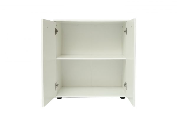 Archiefkast dressoir - opbergkast multifunctioneel - wit - Afbeelding 2
