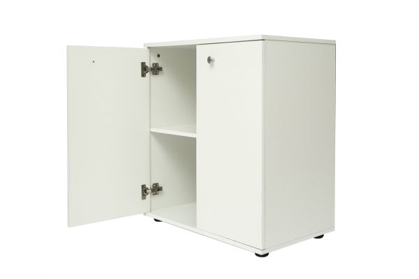 Archiefkast dressoir - opbergkast multifunctioneel - wit - Afbeelding 4
