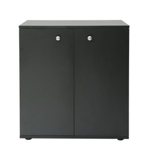 Archiefkast dressoir - opbergkast multifunctioneel - zwart