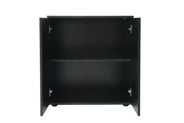 Archiefkast dressoir - opbergkast multifunctioneel - zwart - Afbeelding 3
