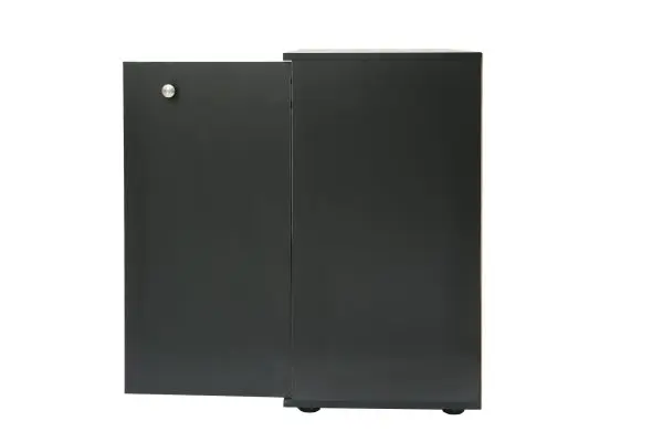 Archiefkast dressoir - opbergkast multifunctioneel - zwart - Afbeelding 6