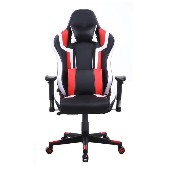 Gamestoel Tornado bureaustoel - ergonomisch verstelbaar - racing gaming stoel - zwart rood