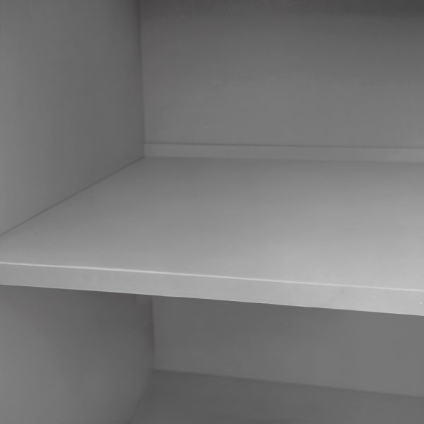 Archiefkast Tijn - opbergkast multifunctioneel - 74 cm hoog - grijs - Afbeelding 3