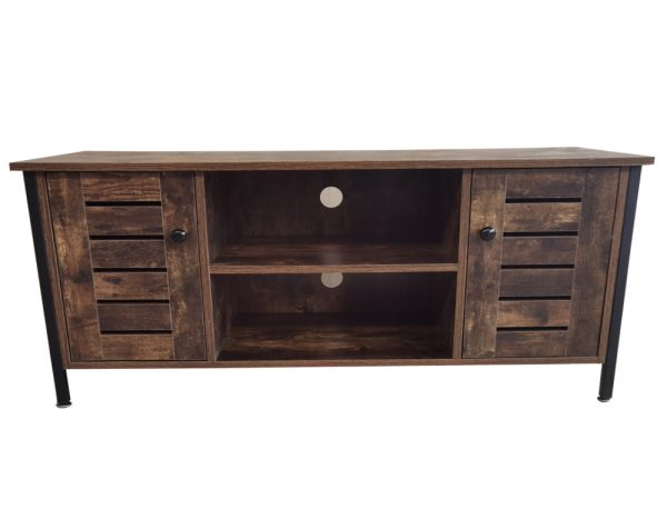 Tv meubel kast Stoer - dressoir industrieel - 110 cm breed