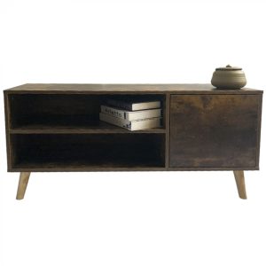 TV meubel kast Stoer dressoir industrieel design 140 cm breed