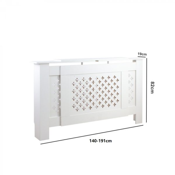 Radiator ombouw verwarming - radiator omkasting - breed 140 cm tot 190 cm - Afbeelding 5