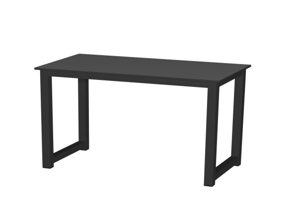 Bureau tafel - keukentafel - 110 cm breed - zwart