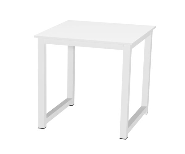 Keukentafel - bureau tafel - 75  x 75 cm - wit