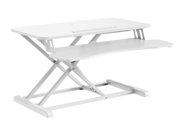 Bureau zit sta verhoger ergonomisch - werkstation  hoogte verstelbaar - 80 cm breed