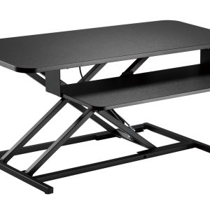 Zit sta bureau verhoger ergonomisch - werkstation  hoogte verstelbaar - 95 cm breed