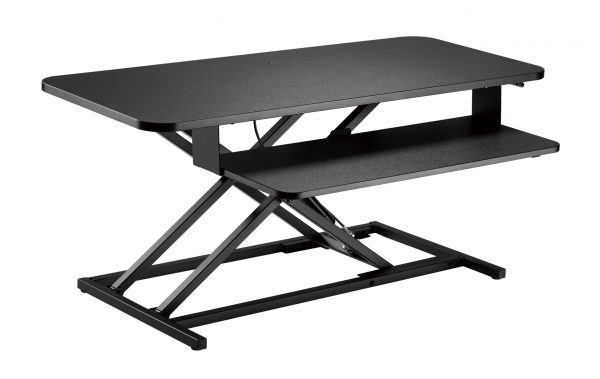 Zit sta bureau verhoger ergonomisch - werkstation  hoogte verstelbaar - 95 cm breed