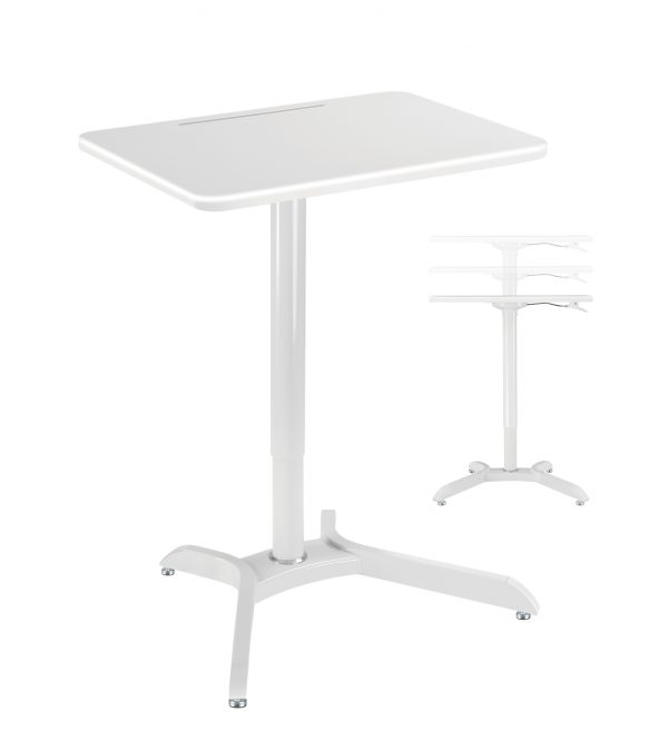 Bureau zit sta verstelbaar - laptoptafel - werkblad 71 cm x 50 cm