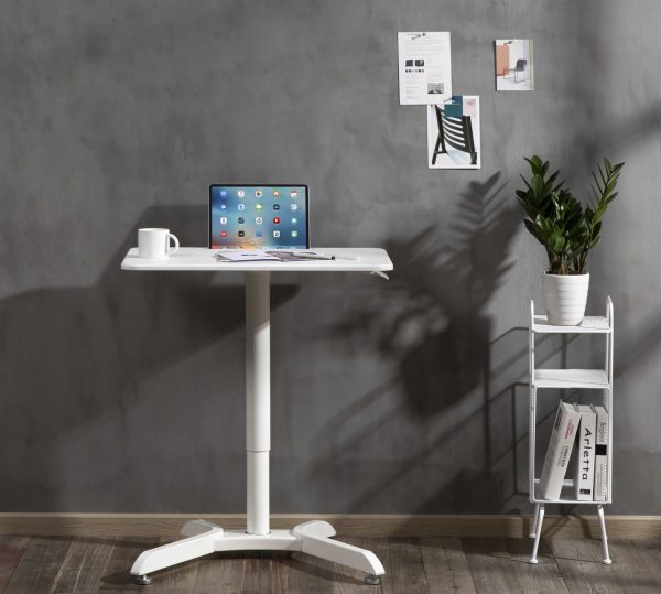 Bureau zit sta verstelbaar - laptoptafel - werkblad 71 cm x 50 cm - Afbeelding 2