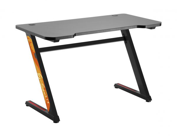 Computer game bureau gaming desk Thomas zwart ideaal voor uw game set up 120 cm x 60 cm