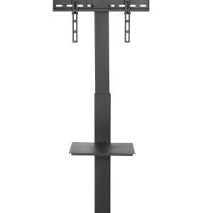 TV standaard - tv monitor statief beurs - draaibaar - hoogte verstelbaar 134 cm tot 146 cm