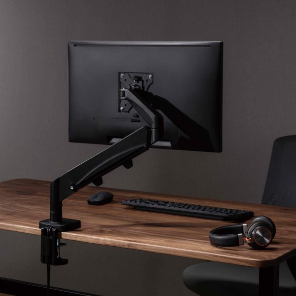 Monitorbeugel gasveer - monitorarm - usb 3.0 en type c - draaibaar kantelbaar roteerbaar - Afbeelding 5