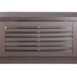 TV kast dressoir modern - TV meubel - louvre schuifdeuren - 120 cm breed