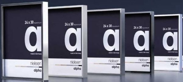 Wissellijst frontloader Nielsen Alpha Magnet aluminium A4 formaat Glossy Donkergrijs - Afbeelding 5