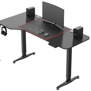 Bureau zit sta elektrisch in hoogte verstelbaar - game bureau - 160 x 75 cm