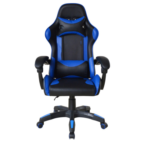 VDD Gaming - Gamestoel - Game Stoel - Gamingstoel - Gamestoel Zwart- Gamestoel Blauw - Bureaustoel - Bureau Stoel - Verstelbaar - Ergonomisch - Max 120 kg - Afbeelding 5
