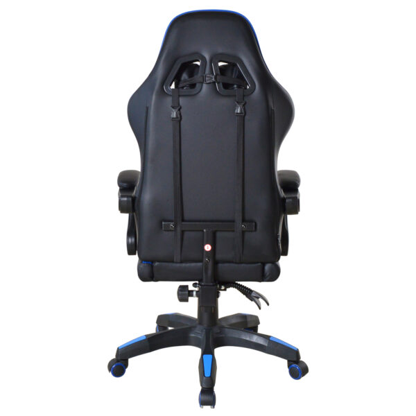 VDD Gaming - Gamestoel - Game Stoel - Gamingstoel - Gamestoel Zwart- Gamestoel Blauw - Bureaustoel - Bureau Stoel - Verstelbaar - Ergonomisch - Max 120 kg - Afbeelding 7