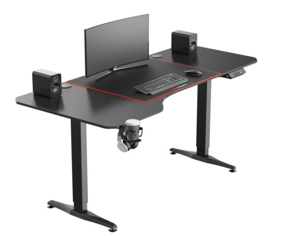 VDD Gaming - Bureau zit sta elektrisch in hoogte verstelbaar - game bureau - 160 x 75 cm - Afbeelding 2