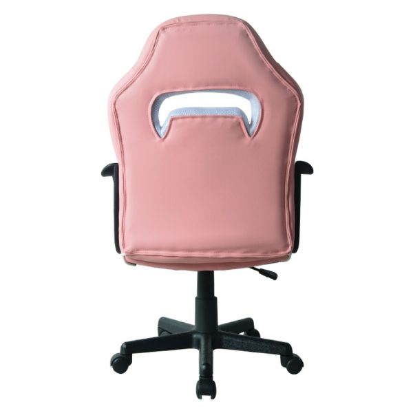 VDD Bureaustoel Gamestoel - Kinderen - Racing Gaming Stijl - Verstelbaar - Roze - Meubel Plein