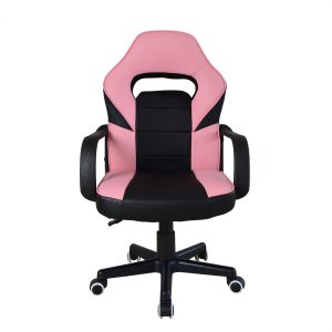 Gamestoel met voetsteun Cyclone tieners - bureaustoel - racing gaming stoel - blauw zwart - Meubel Plein