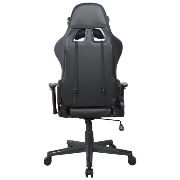 Bureaustoel gamestoel Thomas - racing gaming stijl stoel - ergonomisch - zwart design - Meubel Plein