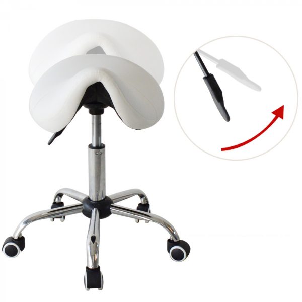 VDD Zadelkruk Ergonomisch - Kapperskruk - Werkkruk - Tabouret - Hoogte Instelbaar - Comfortabel - Meubel Plein