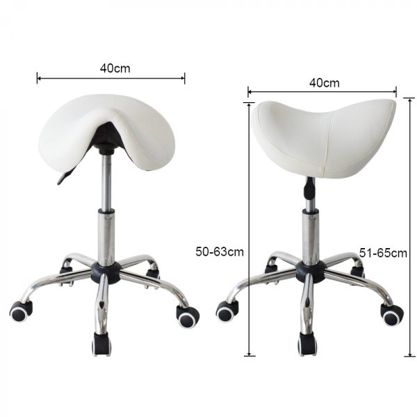 VDD Zadelkruk Ergonomisch - Kapperskruk - Werkkruk - Tabouret - Hoogte Instelbaar - Comfortabel - Meubel Plein