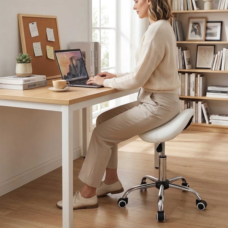VDD Zadelkruk Ergonomisch - Kapperskruk - Werkkruk - Tabouret - Hoogte Instelbaar - Comfortabel - alternatieve afbeelding