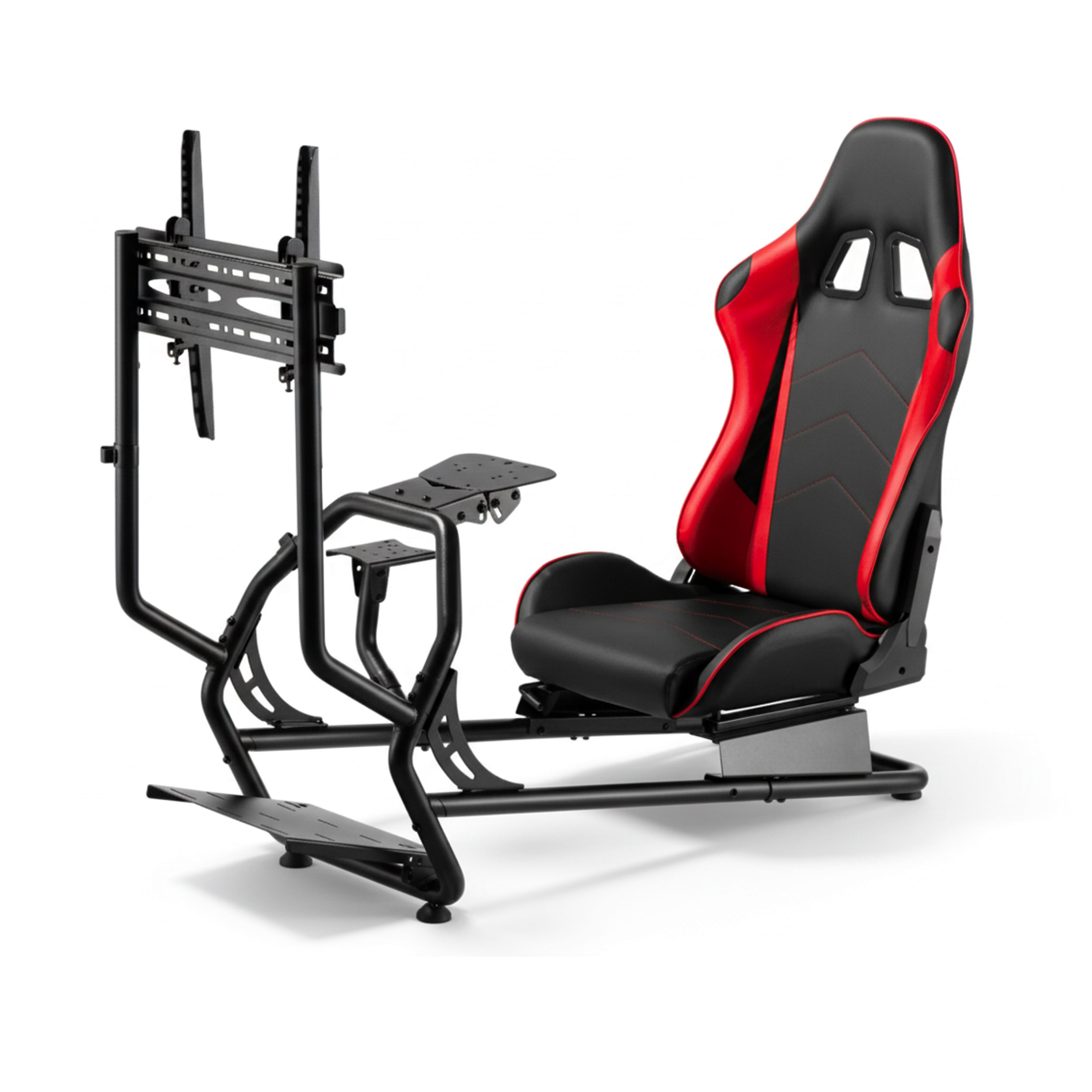 VDD Gaming ONE+ - Complete Racing Cockpit Simulator - Rood - Meubel-Plein VDD Gaming ONE+ - Complete Racing Cockpit Simulator - Rood - Meubel-Plein