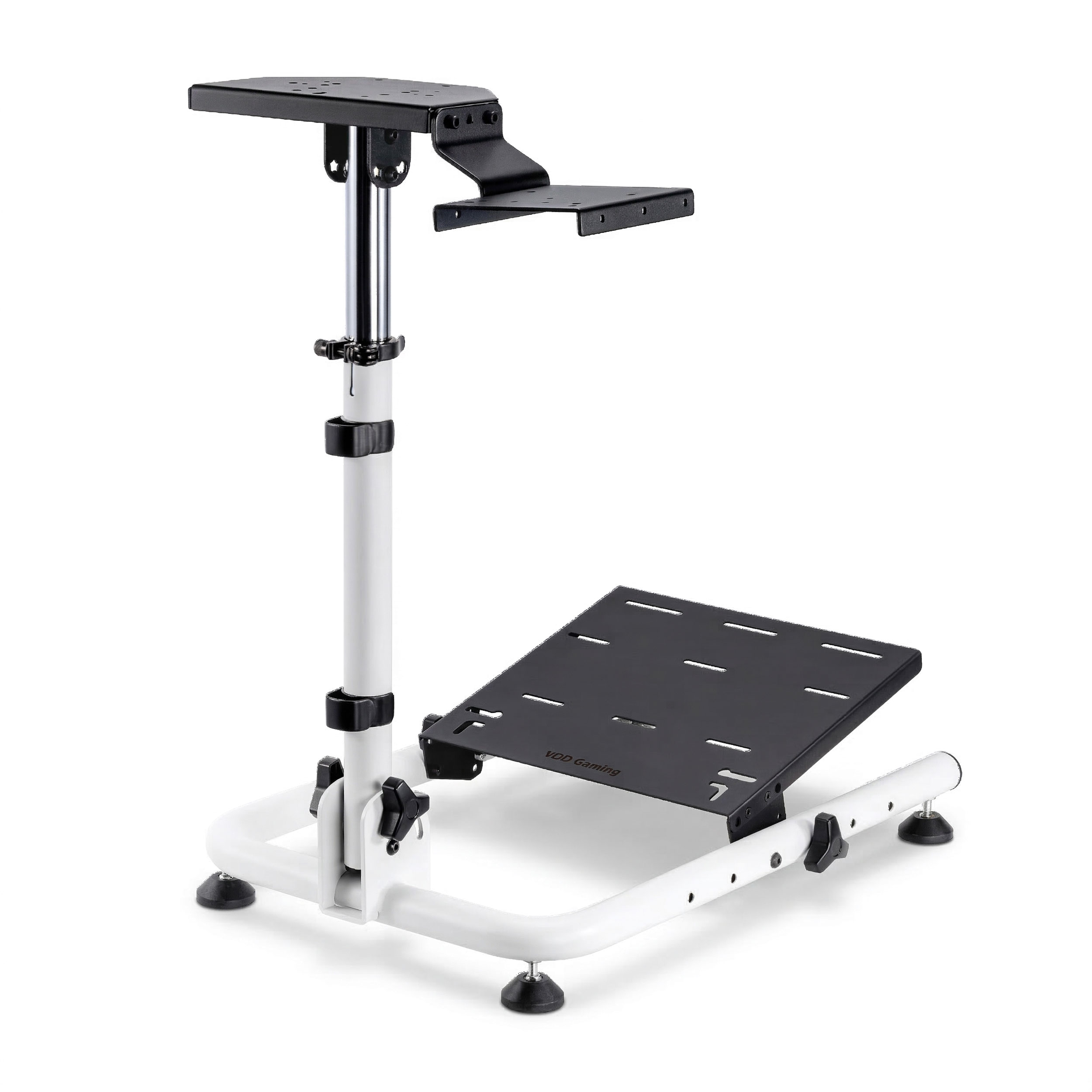 VDD Gaming Smart 2.0 - Wheel stand - Wit - Meubel-Plein VDD Gaming Smart 2.0 - Wheel stand - Wit - Meubel-Plein