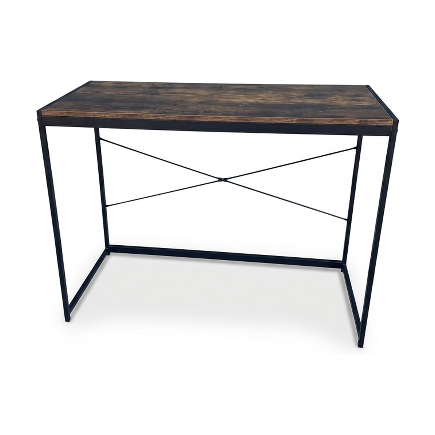 VDD - Bureautafel - Vintage Bruin - 100 x 45 x 75 cm - Desk - Computertafel - Laptoptafel - Bureau Zwart en Vintage Bruin - Computerbureau - Computerbureau - Meubel-Plein VDD - Bureautafel - Vintage Bruin - 100 x 45 x 75 cm - Desk - Computertafel - Laptoptafel - Bureau Zwart en Vintage Bruin - Computerbureau - Computerbureau - Meubel-Plein