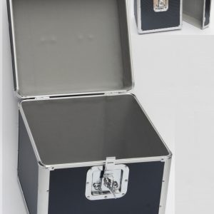 Opbergkoffer audio tape cassette bandjes voor 60 stuks - Meubel Plein
