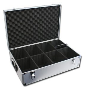 Opbergkoffer audio tape cassette bandjes voor 60 stuks - Meubel Plein